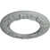 Ribbon with Bow 12.25" H x 12.25" W x 0.875" D Ceiling Medallion