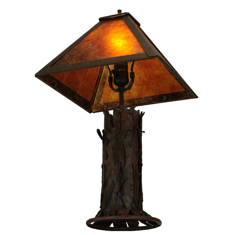 Rustic Lodge Table Lamp