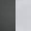 Tabouret de bar rembourré gris et chrome-599602464