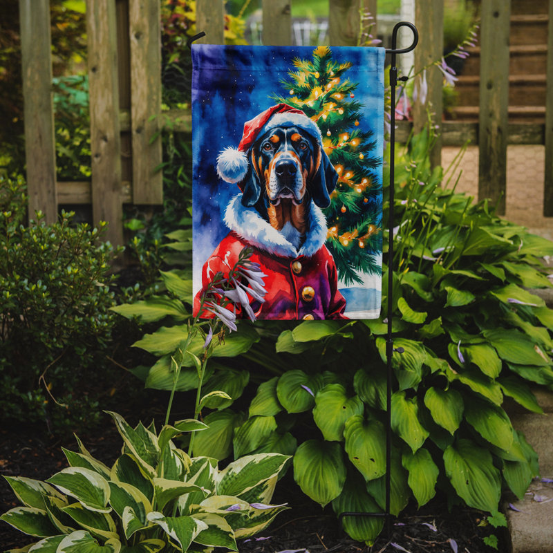 Drapeau de jardin Doberman Pinscher, Bluetick Coonhound