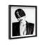 Diamond Dark Shadowbox Fashion Print by Oliver Gal, Black Frame, 16 x 20-964355267-964355273