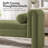 Bench for Bedroom End of Bed, 60.5- inch Upholstered Button Tufted Ottoman Bench with Rolled Arms, Button-Tufted Ottoman for Living Room, Entryway-25947989