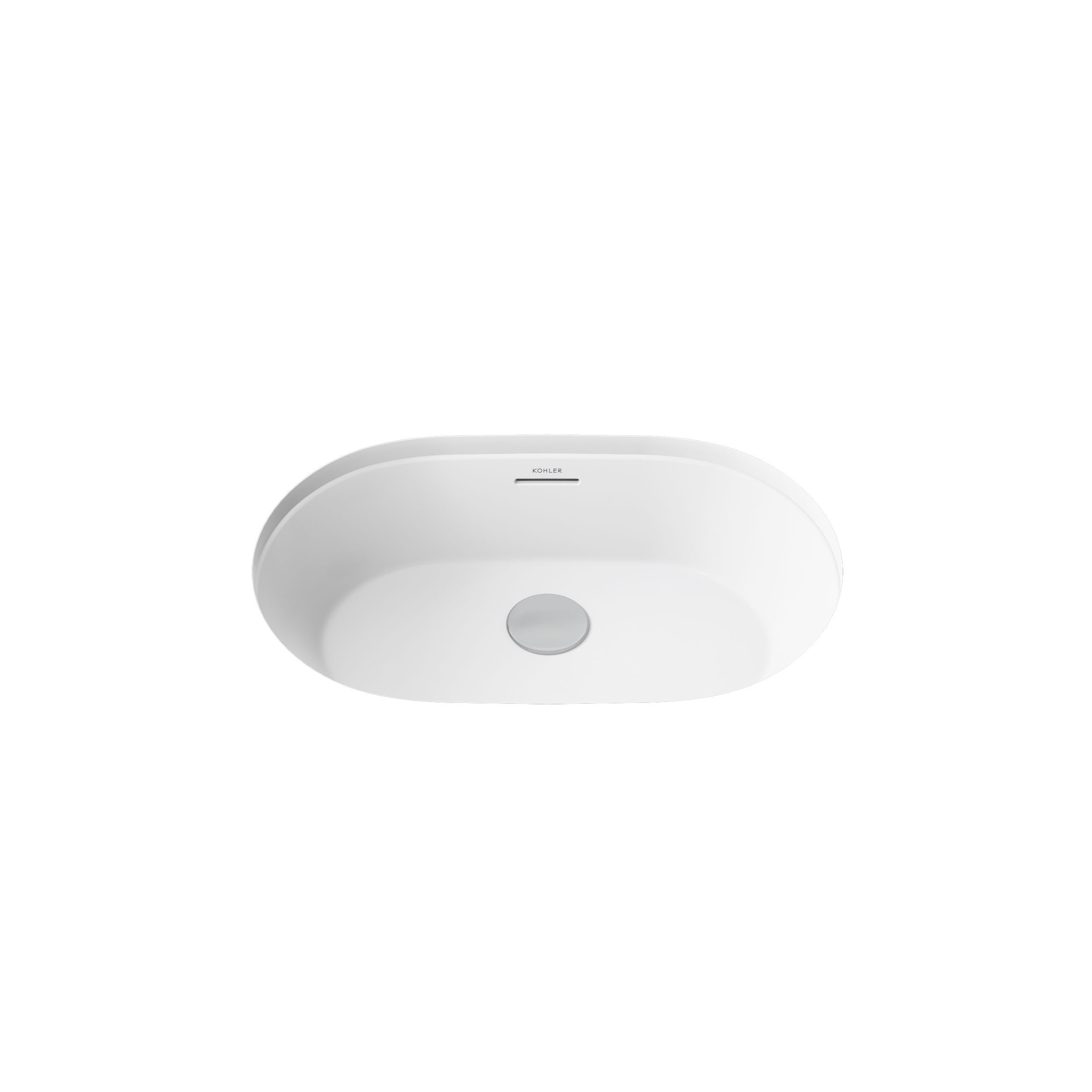 Kohler Brazn Capsule Undermount Bathroom Sink \u0026 Reviews | Perigold, image size:2500x2500