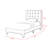 Ibison Bond Bedframe with Button Tufted Headboard-25255004-36757056-36757057