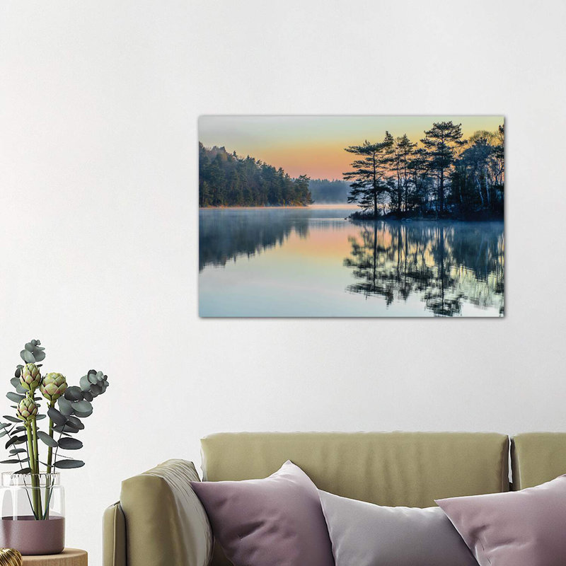 Before People Wake by Benny Pettersson - Painting, Wrapped Canvas, 26" H x 40" W x 1.5" D