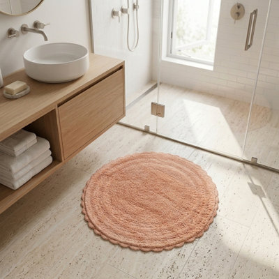 Tapis pour salle de bain 100% coton