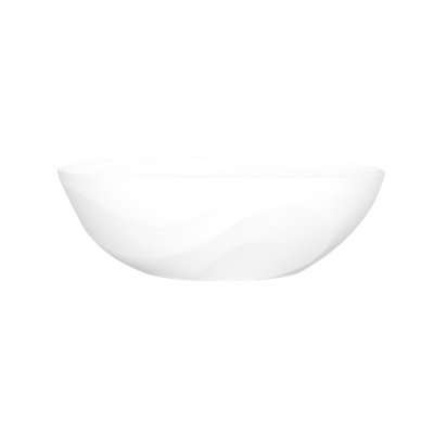 Seros 65" x 30" Freestanding Soaking Bathtub with Flat Rim and Overflow Hole