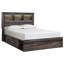 Grand lit plateforme avec rangement Drystan