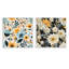 Montpetit - Ensemble de 2 collages floraux carrés-101849748-101849745