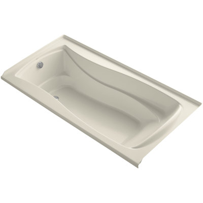 Mariposa 72" x 36" Alcove/Tile in Soaking Bathtub
