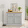 Ivison 33.3'' Buffet Cabinet, Sideboard Buffet With 2 Drawers and Adjustable Shelves