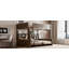 Lit double superposé au-dessus de grand lit double avec armoires de rangement et ports USB-1219647914-1219647912