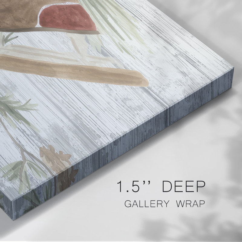 Collection Pinecone Lodge, toile tendue A-Gallery, H 12 po x l 18 po