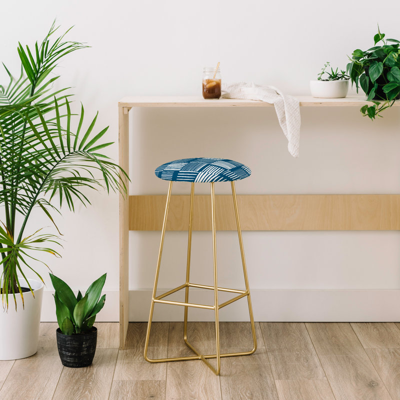 Tabouret de bar abstrait 31 po old art studio