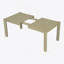 Table de salle à manger extensible Farmhouse Modern