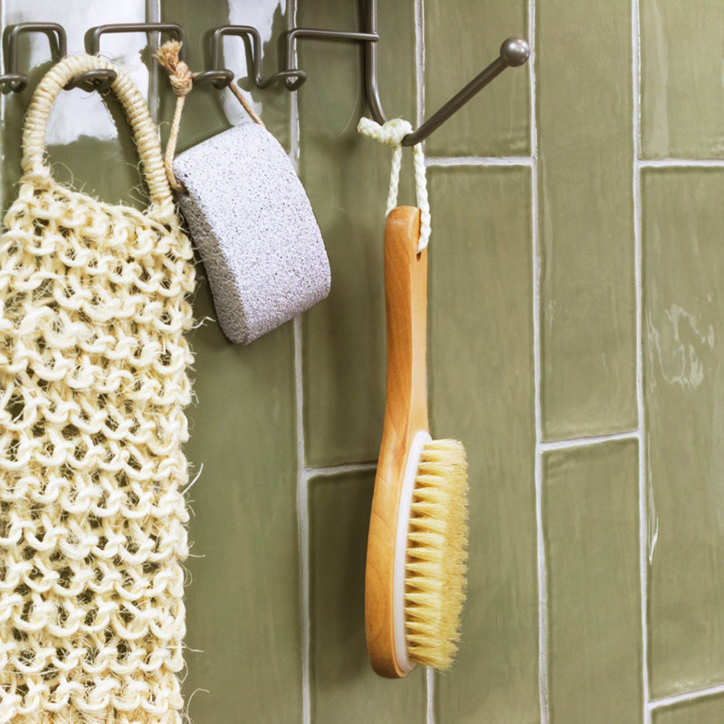 Barcelona 3 in. x 12 in. Polished Ceramic Subway Wall Tile (10.76 Sq. Ft. / Case), Kale