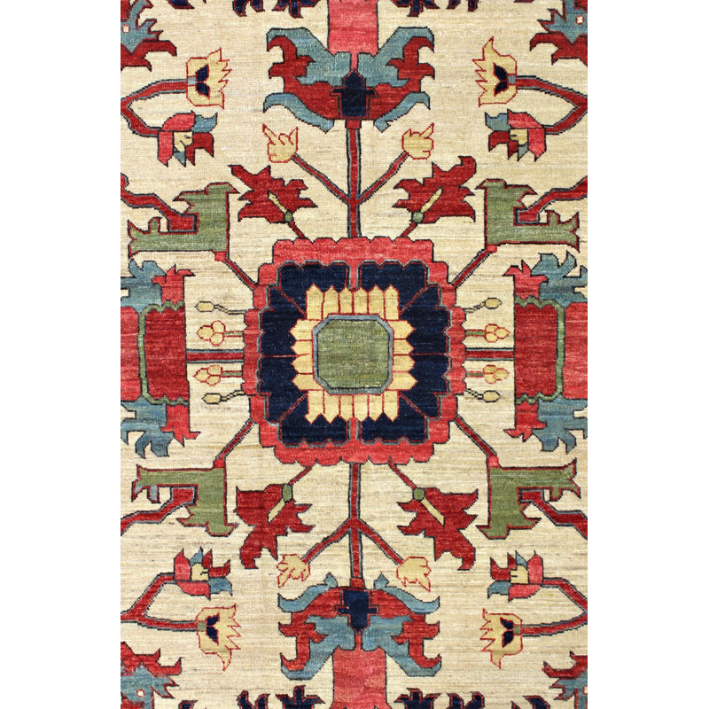 Tapis ivoire neuf 9 pi 2 po x 12 pi Mazar