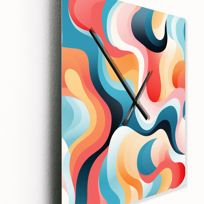 Jamarien - Horloge murale abstraite, Grand