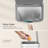 13.2 Gallon Steel Motion Sensor Odor Resistant Trash Can with 15 trash bags-98350499