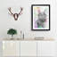 Colours of a Cat in Abstract - Picture Frame Graphic Art Print-55686168-55686170