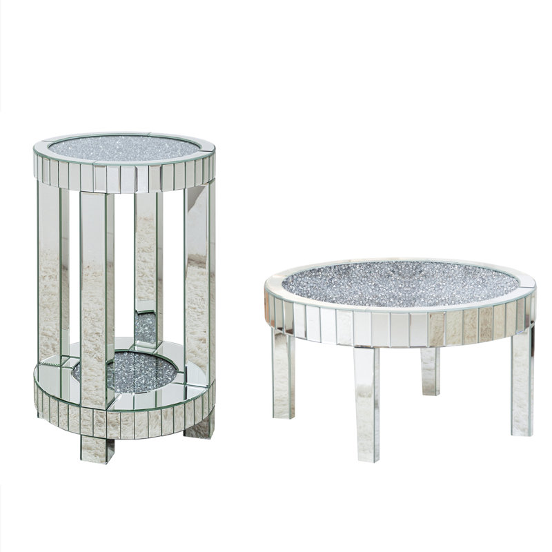 Ensemble de tables basses Amla Glam