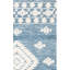 Tapis en laine / coton touffeté à la main en ivoire / bleu marine-451581551