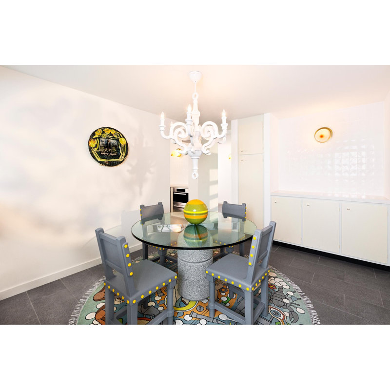 Paper 6 - Light Chandelier, 61" H x 57.9" W x 57.9" D