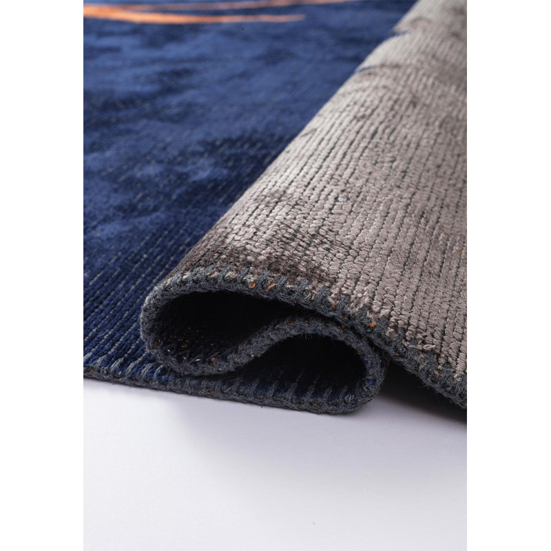 Rapture Abstract Area Rug, Rectangle 7'10" x 11'2"