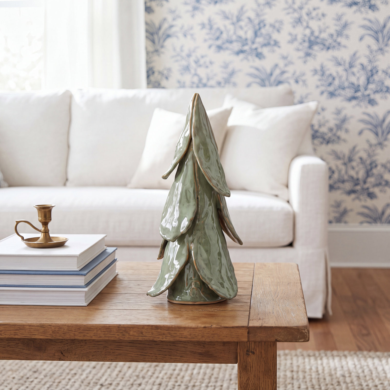 Handmade Stoneware Tabletop Tree