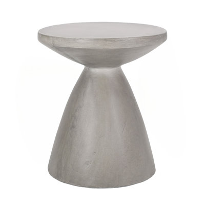Outdoor Lightweight Concrete Side Table