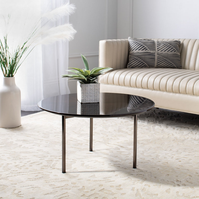 Table basse à 3 pieds Ninibel, H 12 po x l 26 po x P 26 po