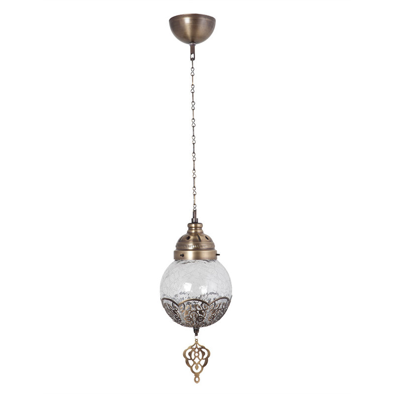 Luminaire suspendu sphère 1 lumière Glencoe