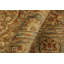Tapis oriental brun clair / brun clair en laine noué à la main 4 pi 2 po x 6 pi 2 po Oriental
