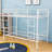 Twin-Over-Twin Metal Bunk Bed Frame With Ladder And Spacious Under-Bed Storage-1612041739
