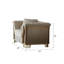 Chaise de château # 8625 en beige