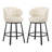 Upholstered Swivel Counter & Bar Stools With Back-686917667