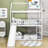 Kwai Kids Twin Over Twin Bunk Bed-1126527511