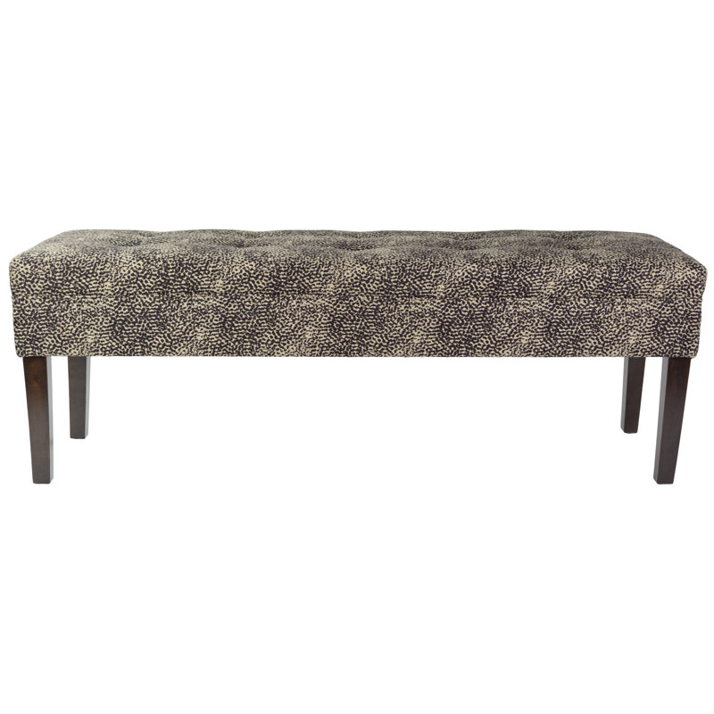 Schaaf Cotton Upholstered Bench