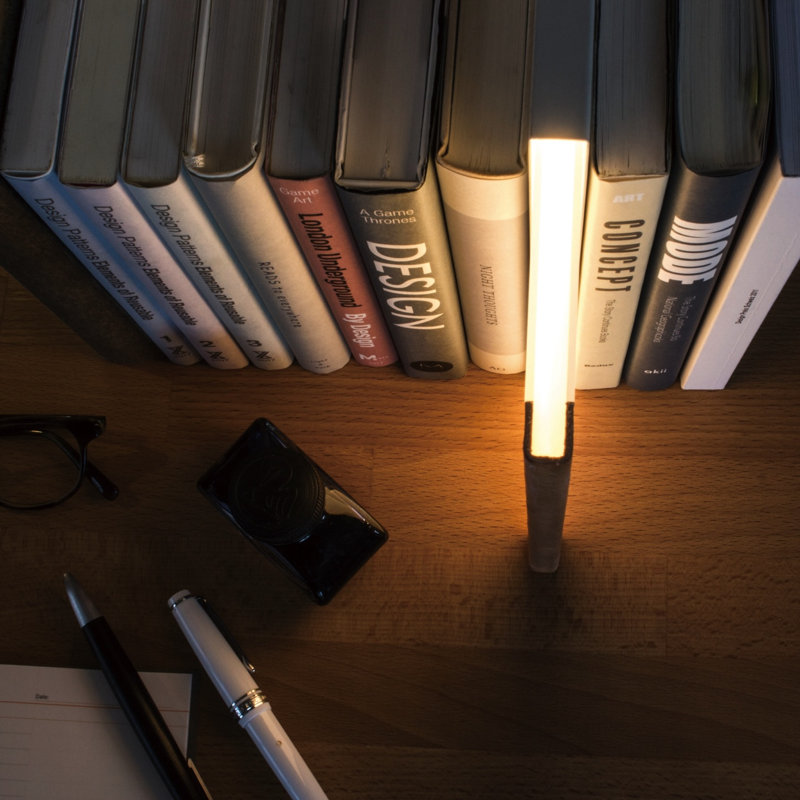 Night Book LED Table Lamp, White