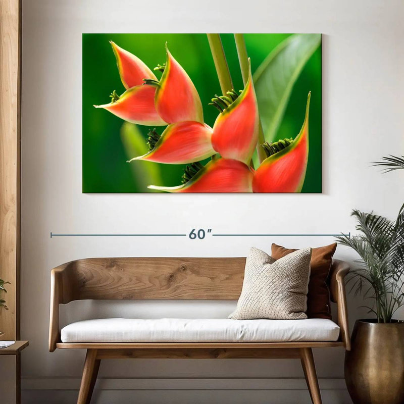 Fleur Harnek Heliconia, H 32 po x l 48 po