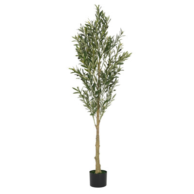 Olive artificielle 6 'avec pot