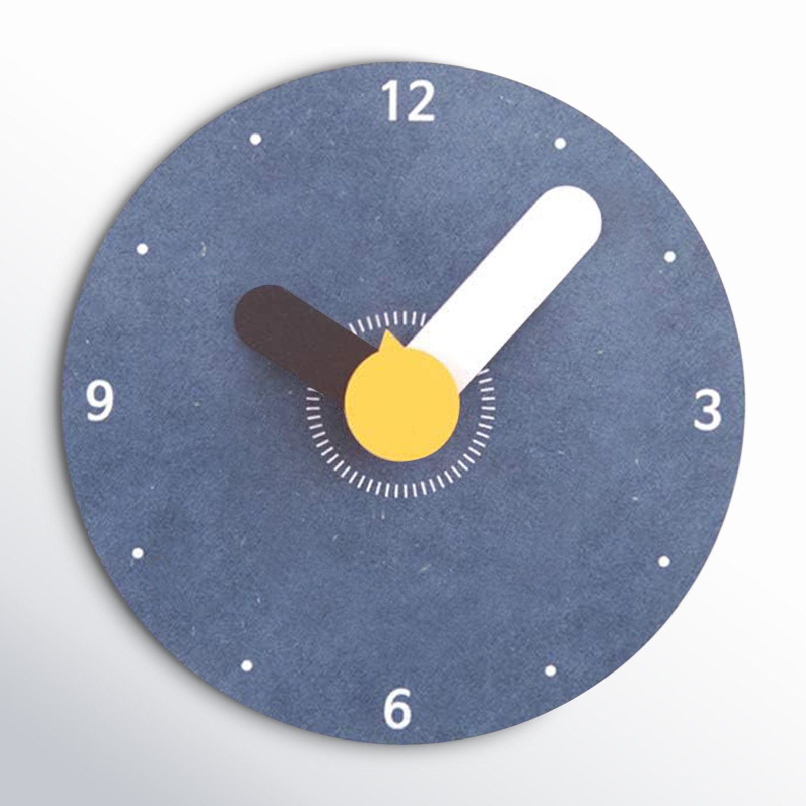 Jordi 5.5'' MDF Wall Clock, Blue