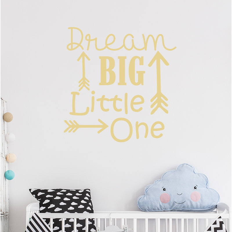 Décalcomanie murale big little rêve Baumeister, Crème