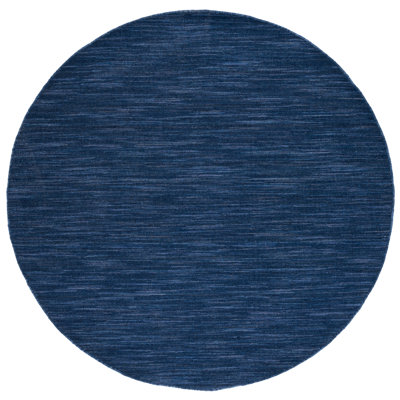 Tapis de couleur unie en laine tissé à la main Fitzpatrick