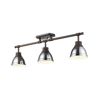 Bryannah 3-Light Semi-Flush - Track Light