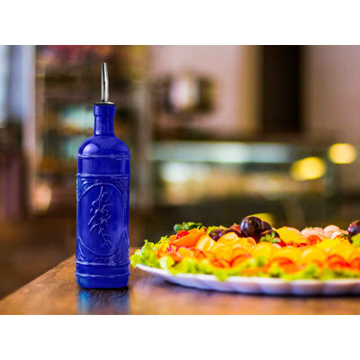 16,1 oz Huilier en verre recyclé Olive