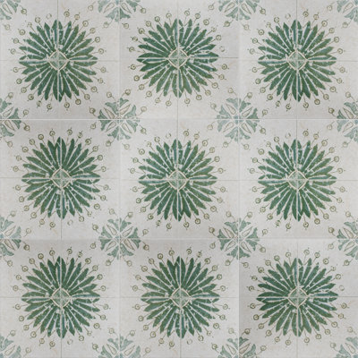 Carreau de céramique à motif mural 12,75 po x 12,75 po Klinker Retro Blanco