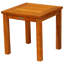 Newport 20" Teak Outdoor Tall Square Side Table