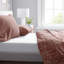 Nettey Mottled Bed Linen with Piping-1109883665-1109883669