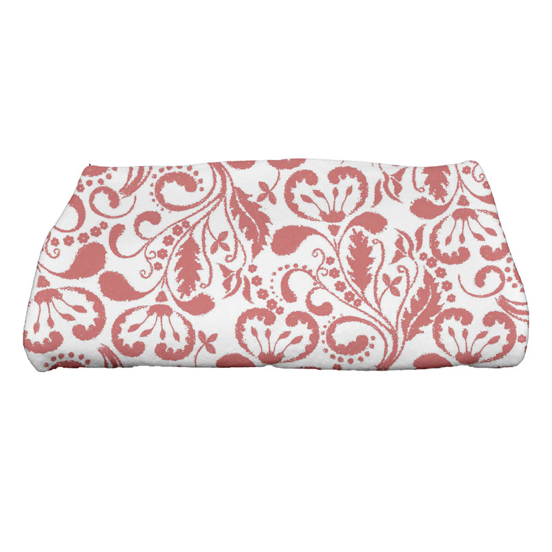 Serviette de bain en microfibre Rushton, Orange